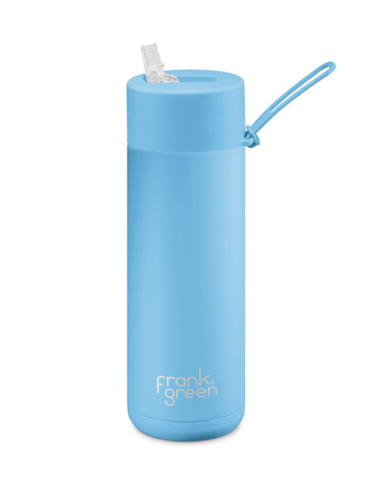 Ceramic Reusable Bottle - Sky Blue