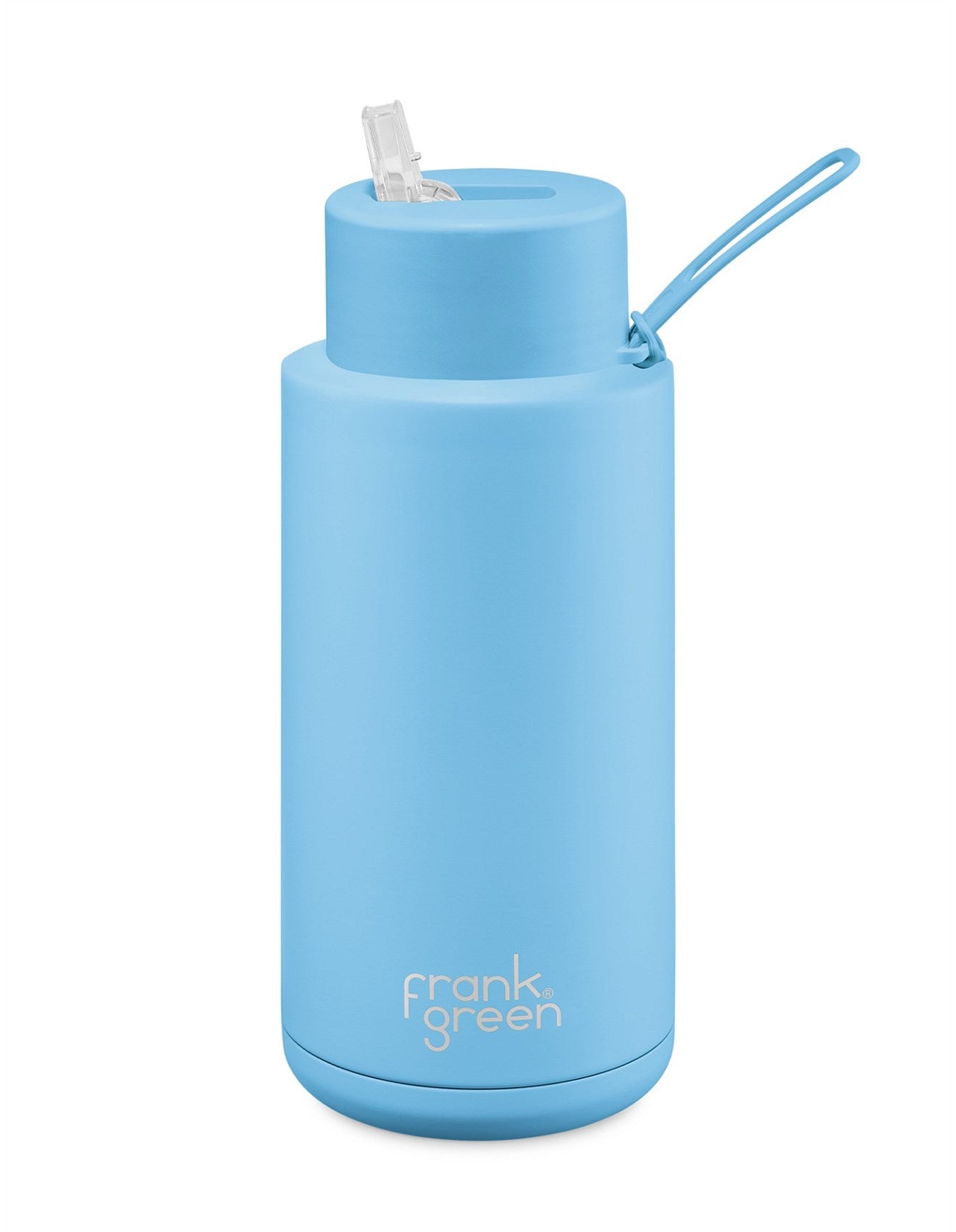 Ceramic Reusable Bottle - Sky Blue