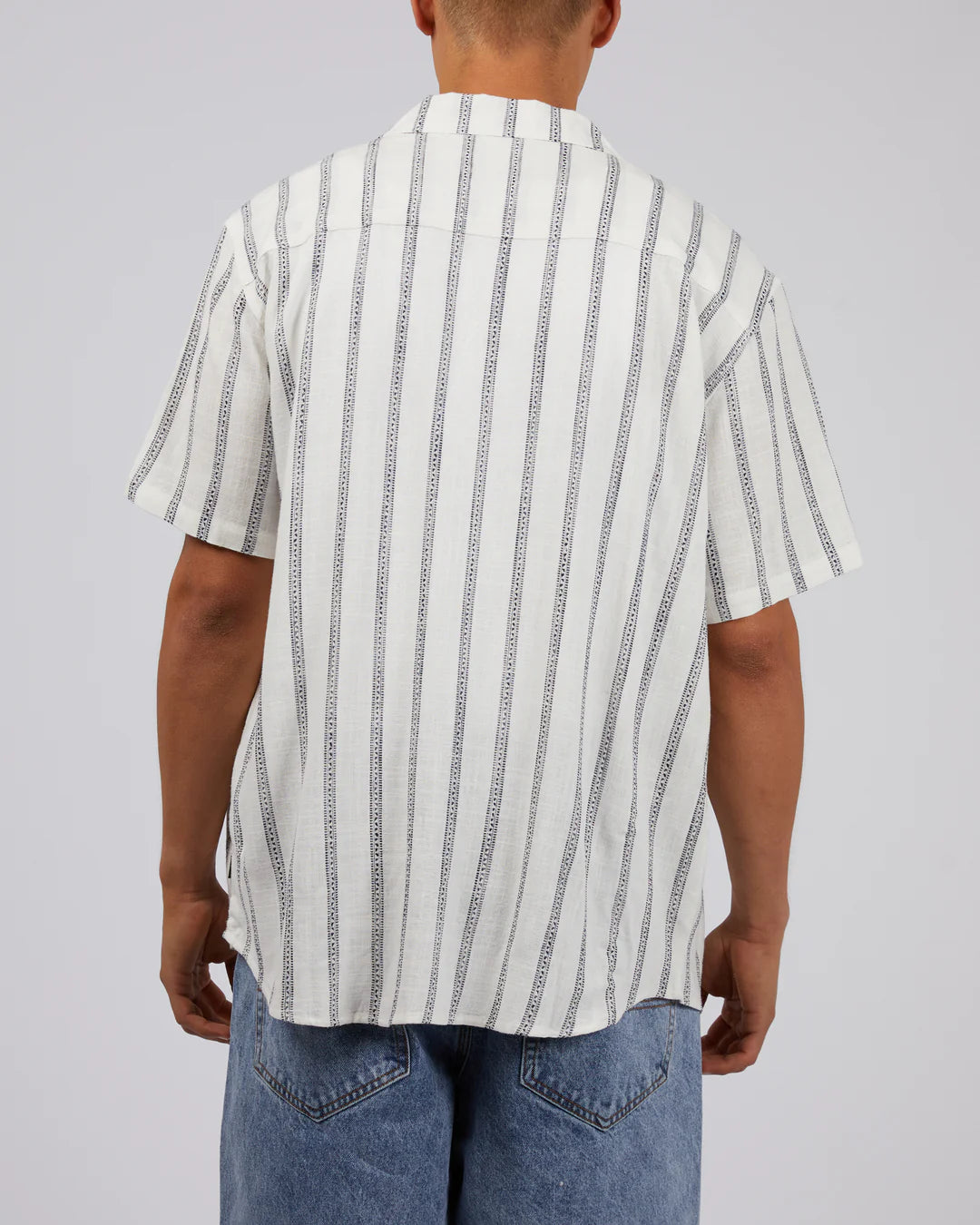 Drifter Stripe Shirt - White