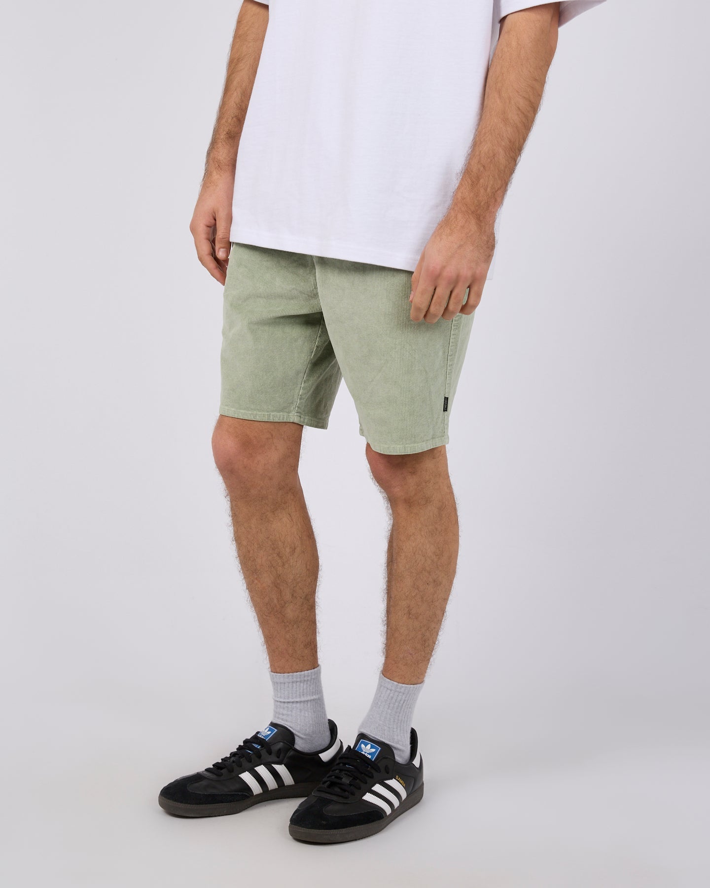 Cord Short - Light Green