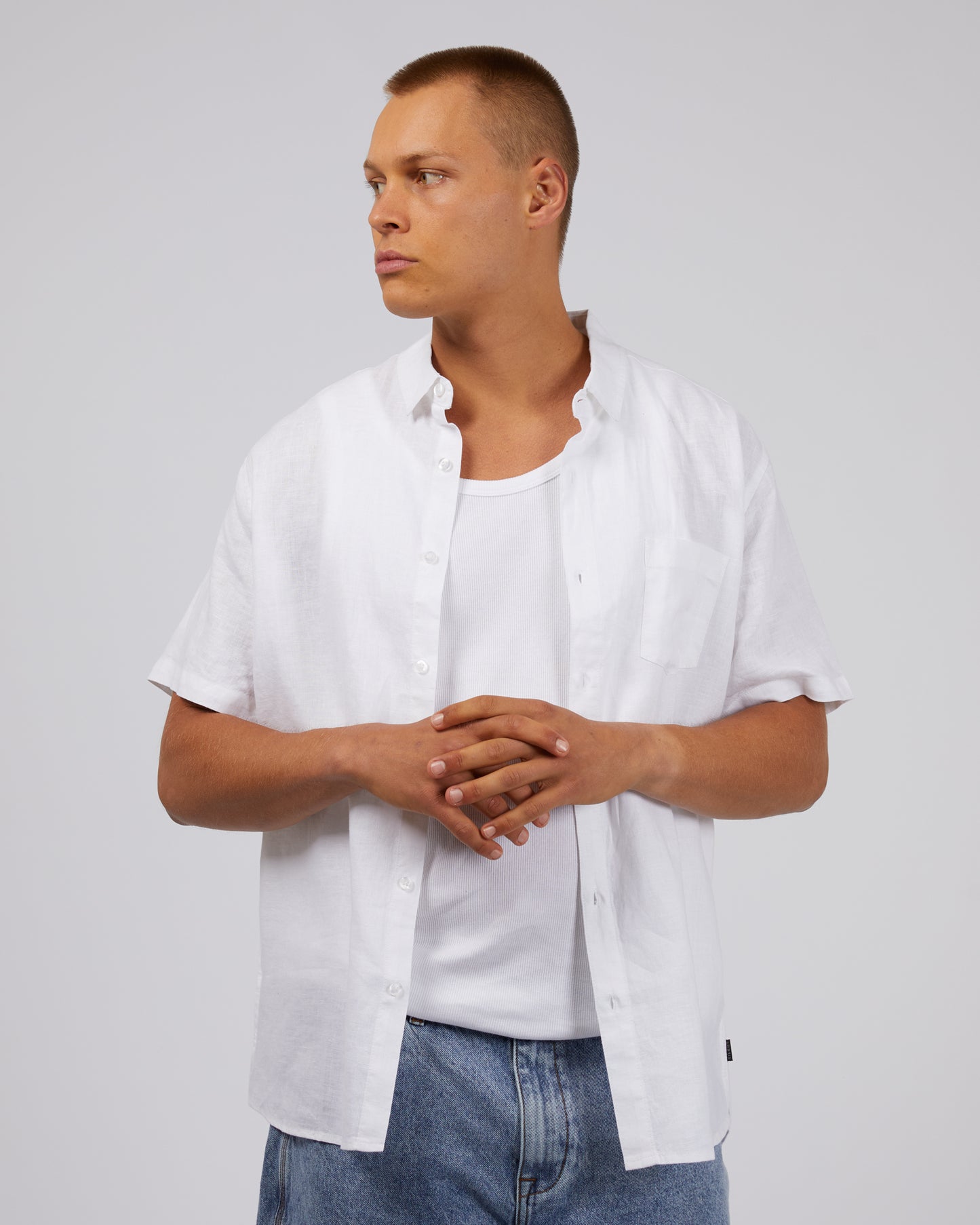 Linen Shirt - White