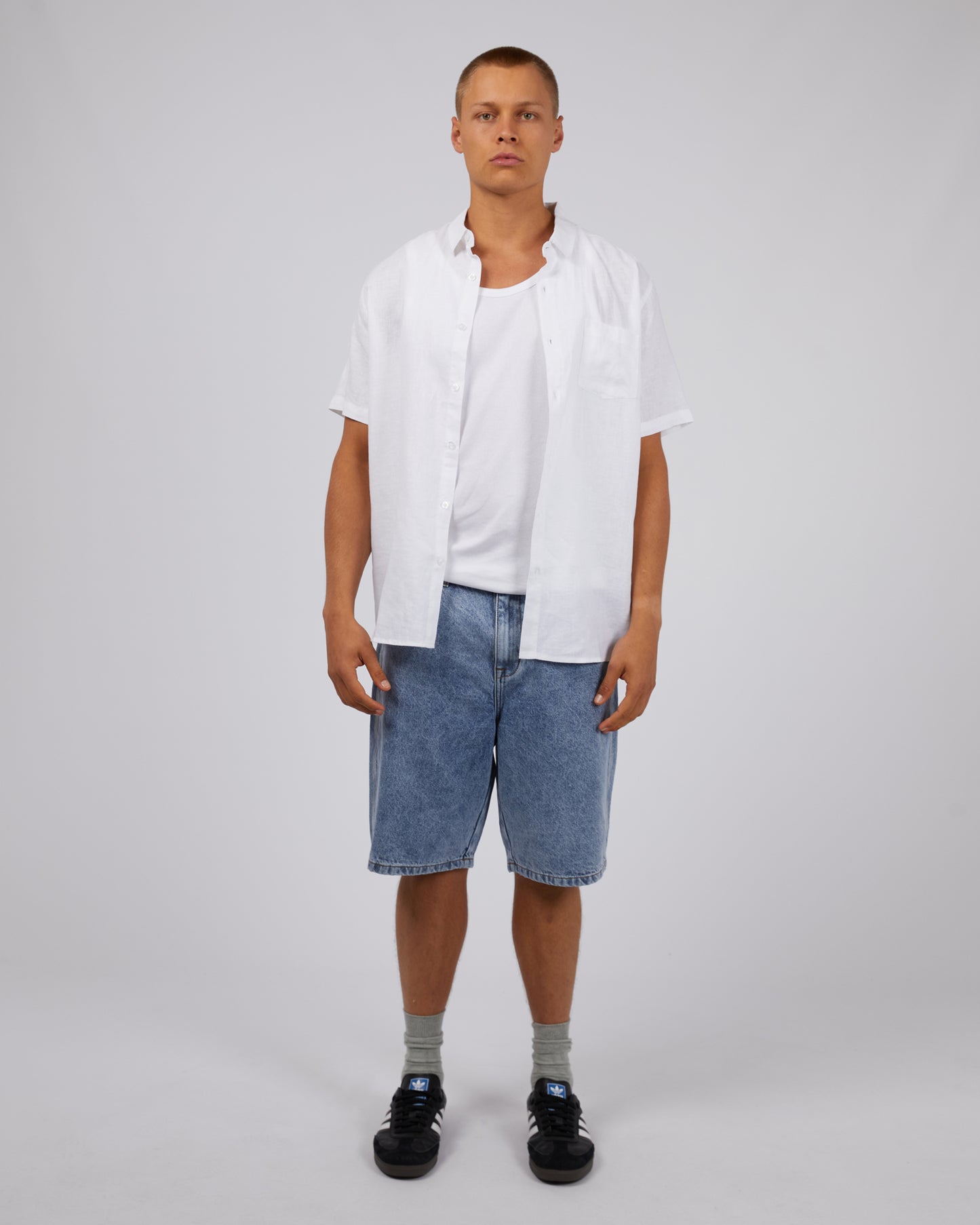 Linen Shirt - White