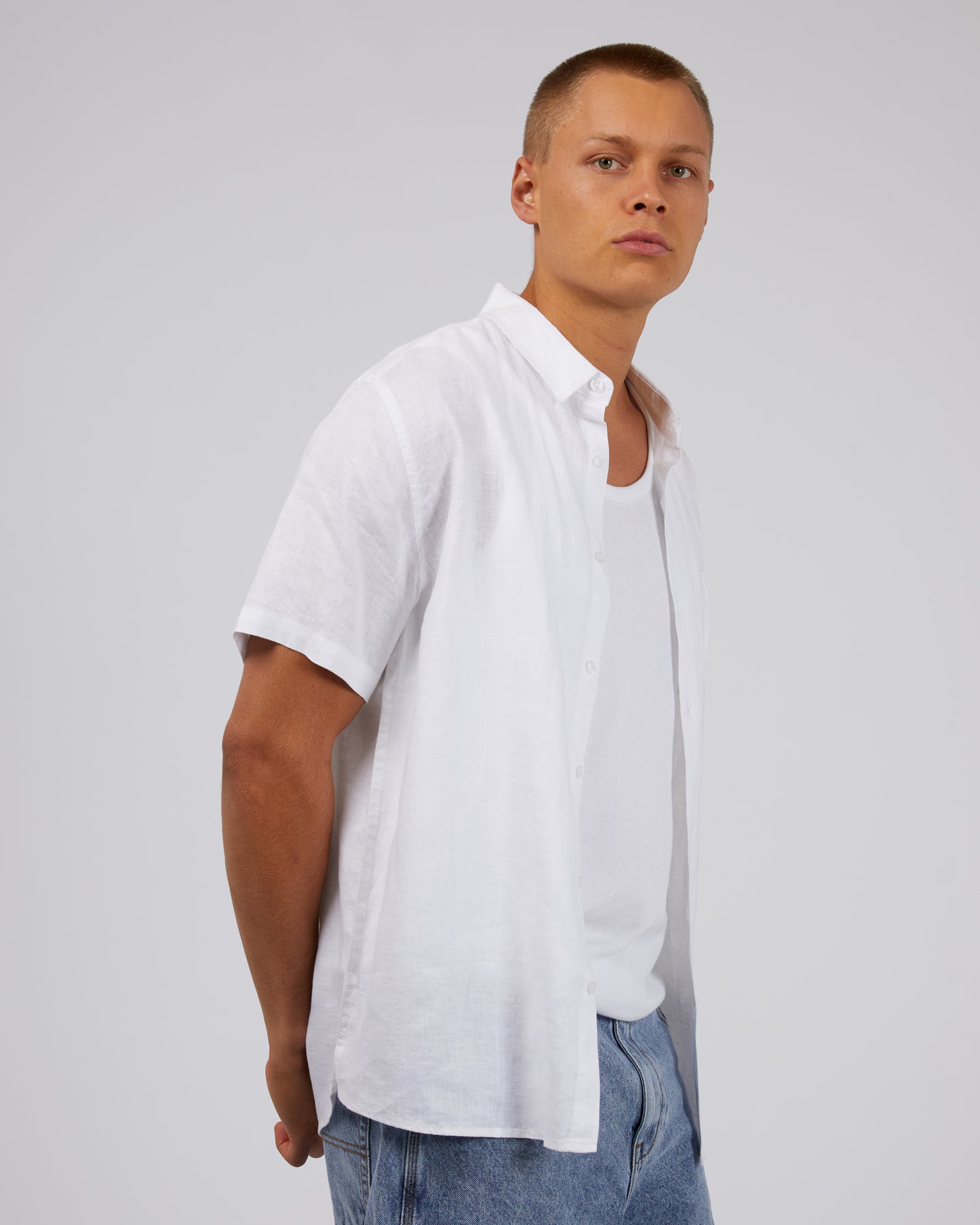 Linen Shirt - White