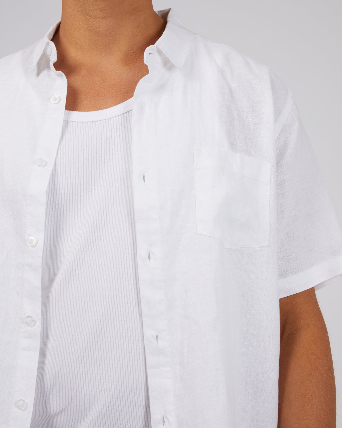 Linen Shirt - White