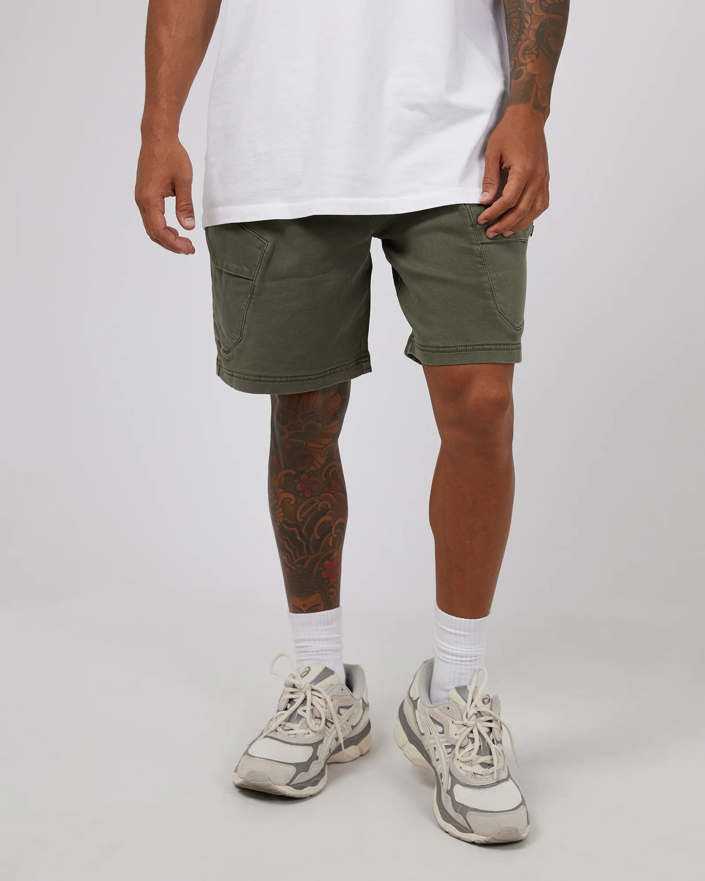 Gully Cargo Short - Khaki