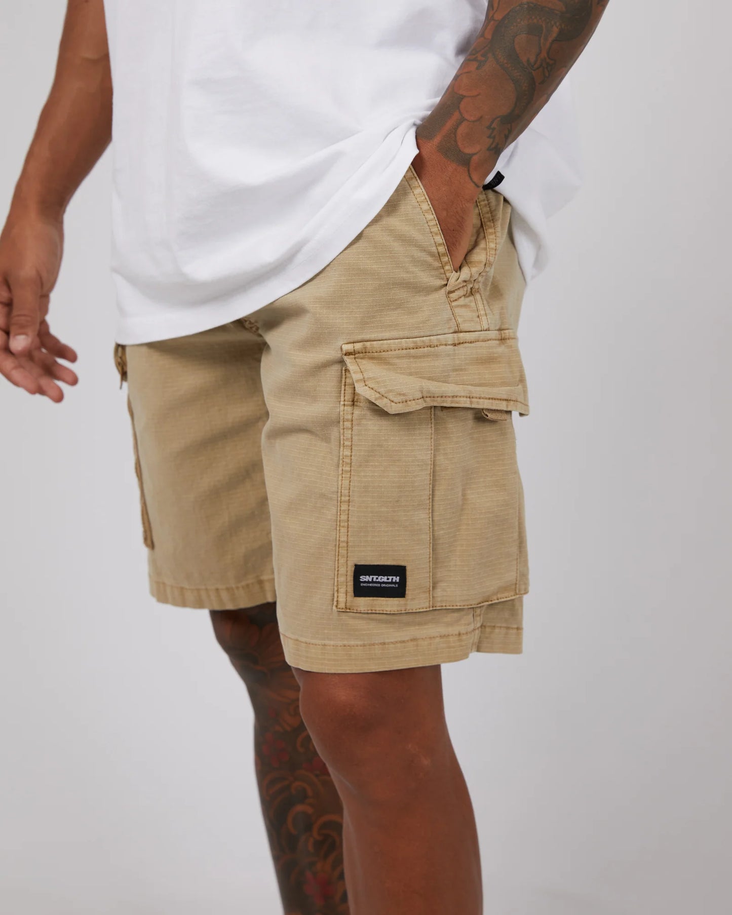 Ripstop Cargo Short - Sand