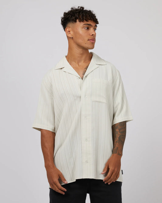 St Goliath Whitely S/S Shirt - Oatmeal