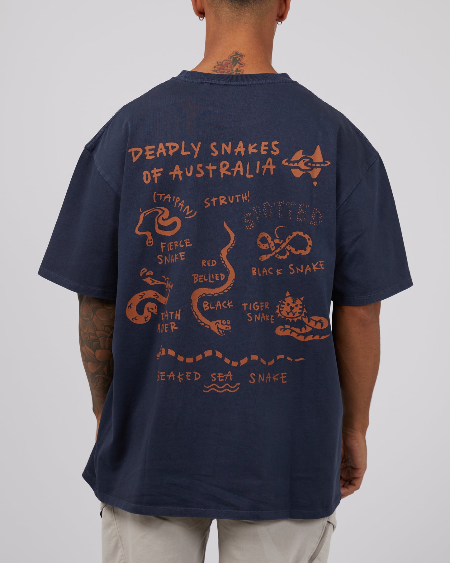 Deadly Tee - Navy