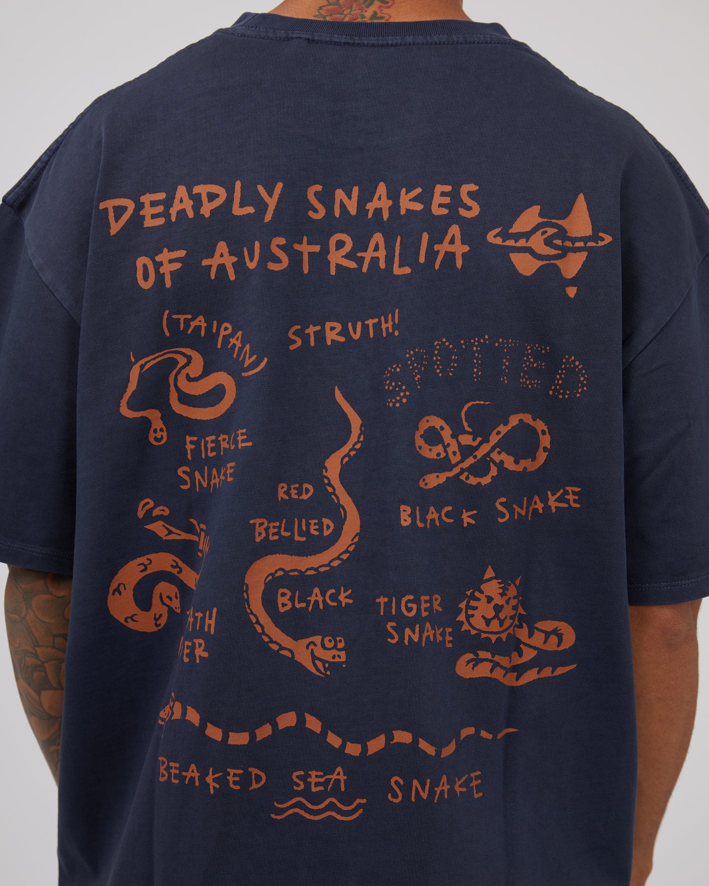 Deadly Tee - Navy