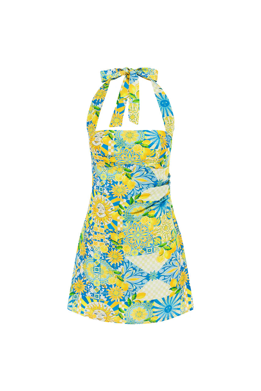 Anacapri Mini Dress - Anacapri Lemon