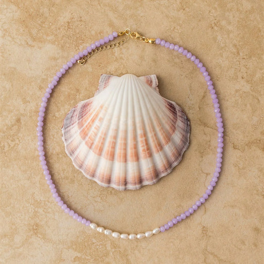 Arlo Necklace - Lilac