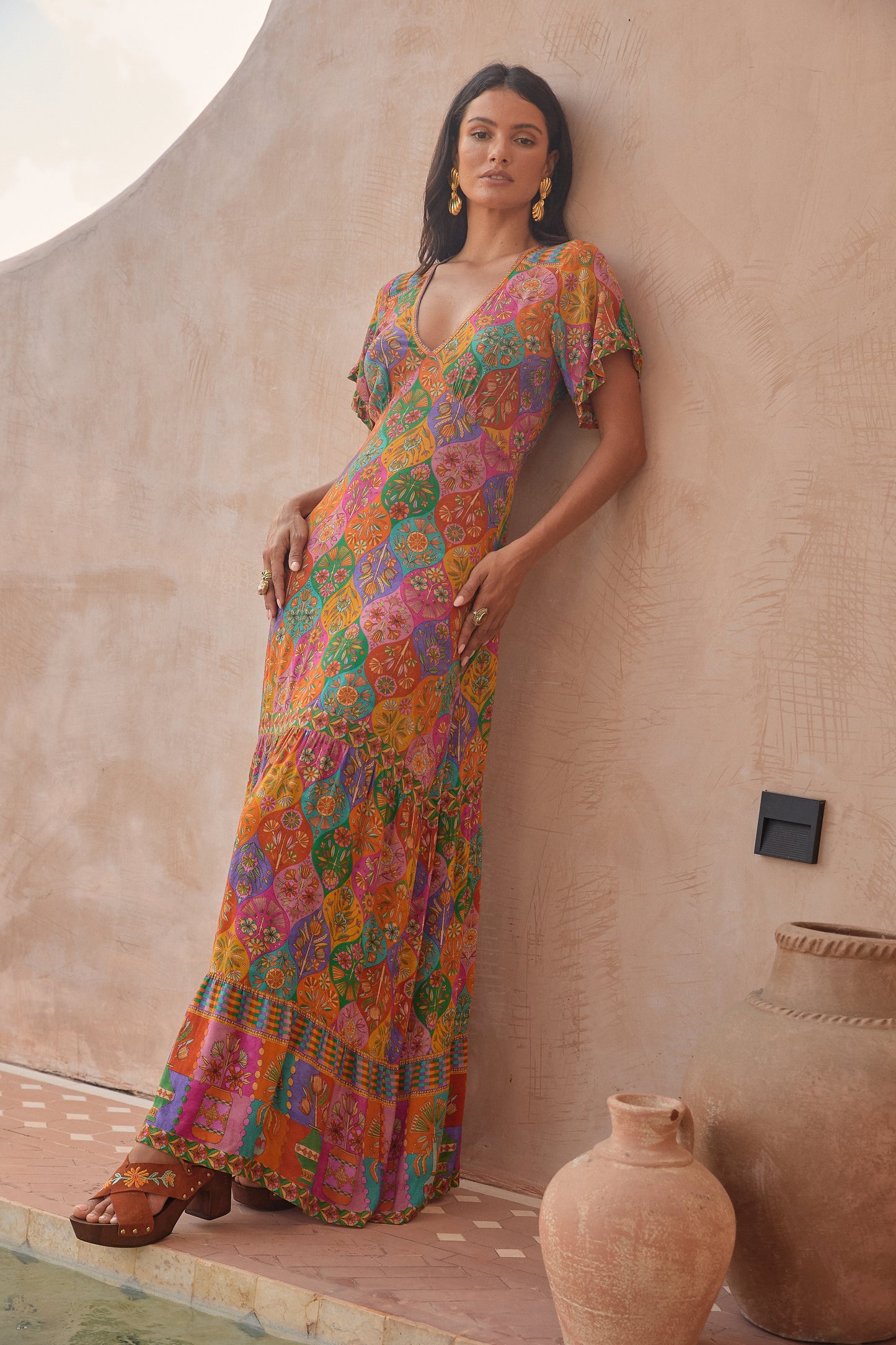 Delilah Party Maxi Dress