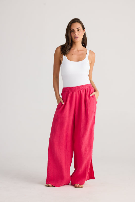 Fly Away Pant - Raspberry