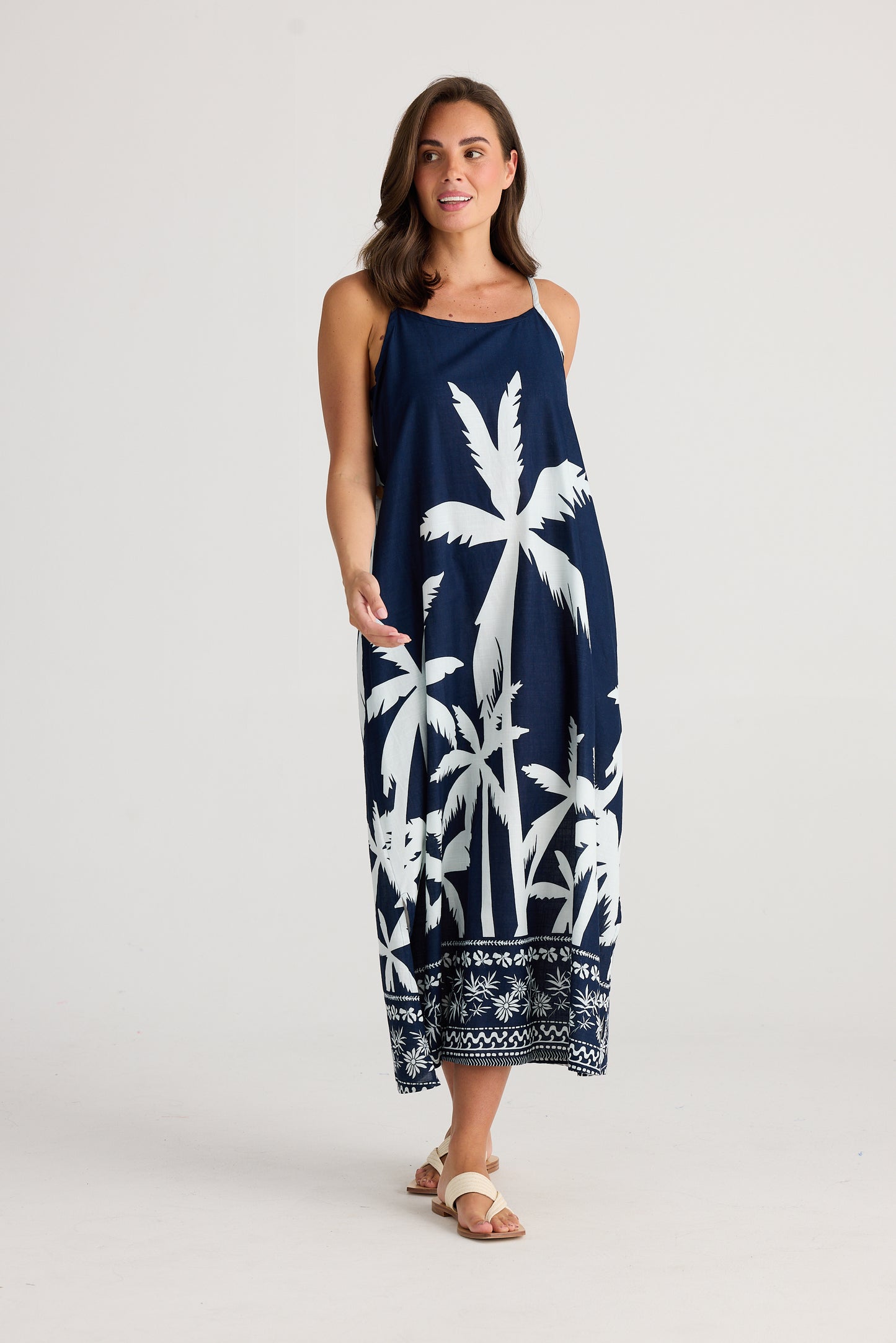 Cliffside Maxi Dress - Blue Haven