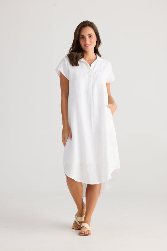 Ahoy Tunic - White