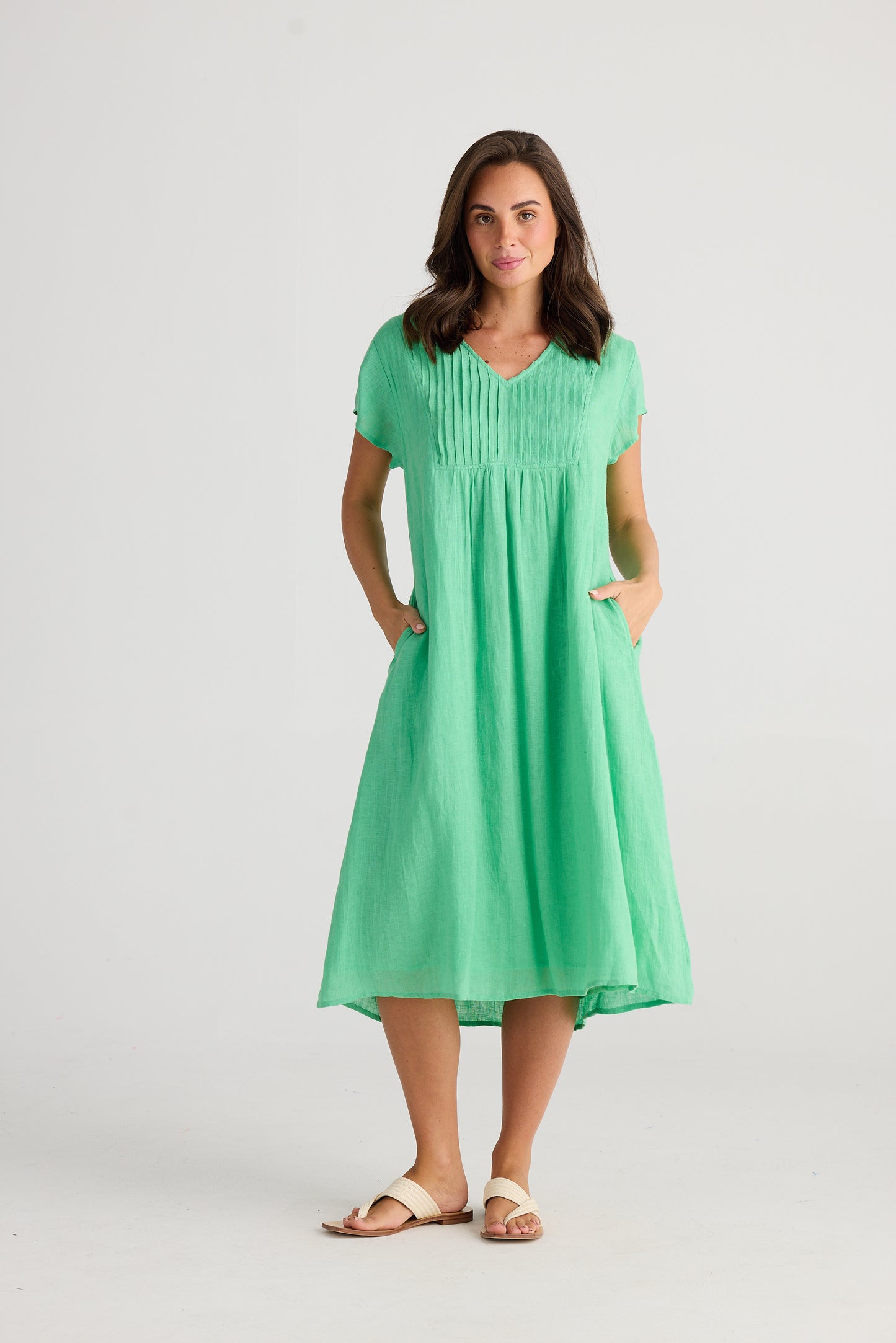 Alfresco Dress - Apple