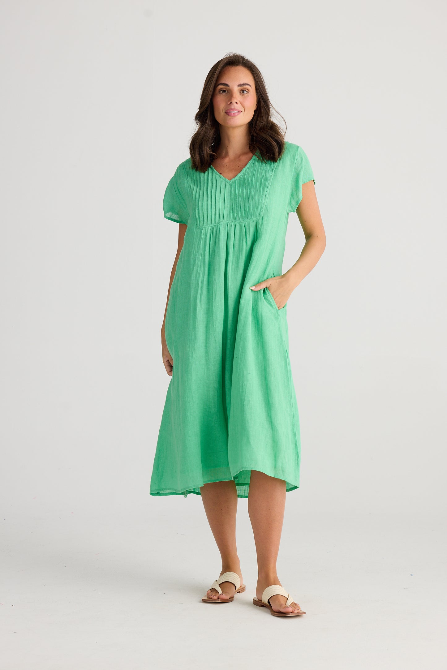 Alfresco Dress - Apple