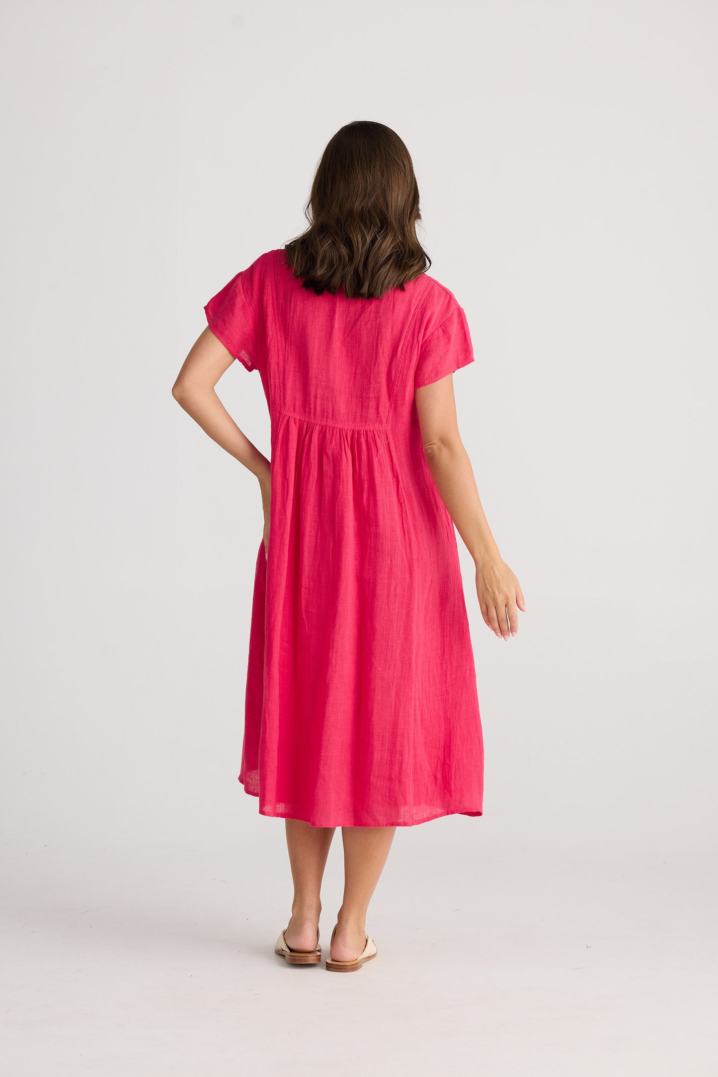 Alfresco Dress - Raspberry