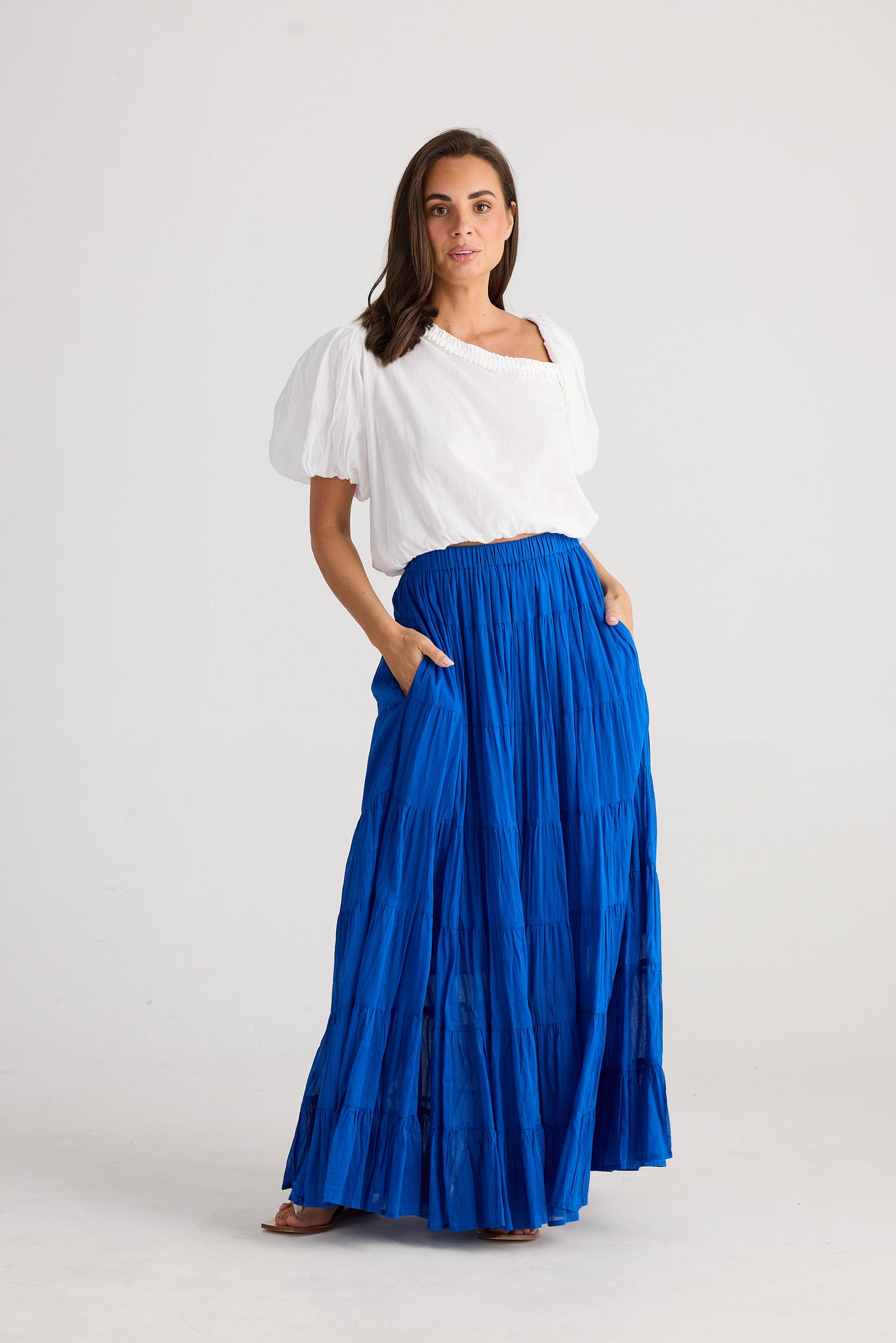 Blossom Skirt - Sapphire