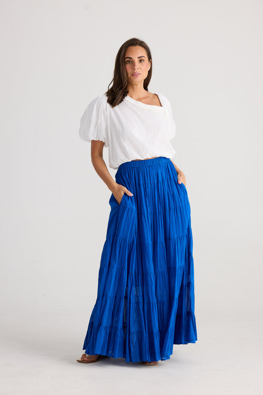 Blossom Skirt - Sapphire