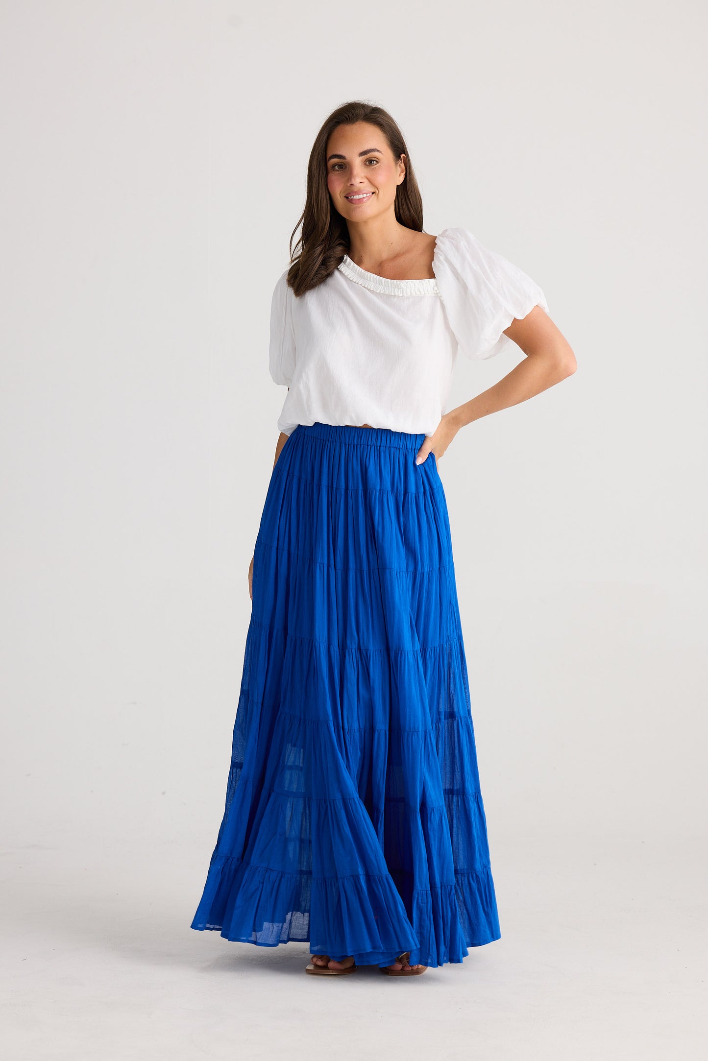 Blossom Skirt - Sapphire