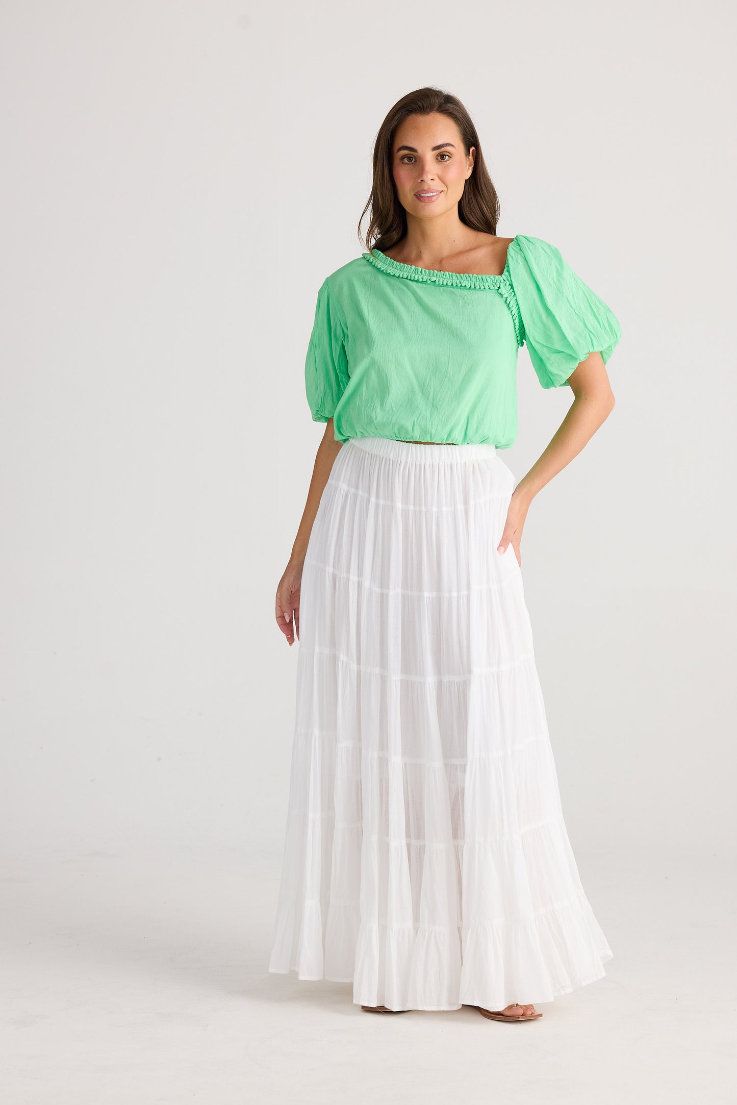 Blossom Skirt - White