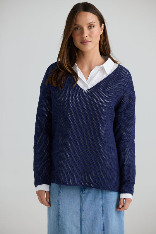 Bora Bora Knit - Navy