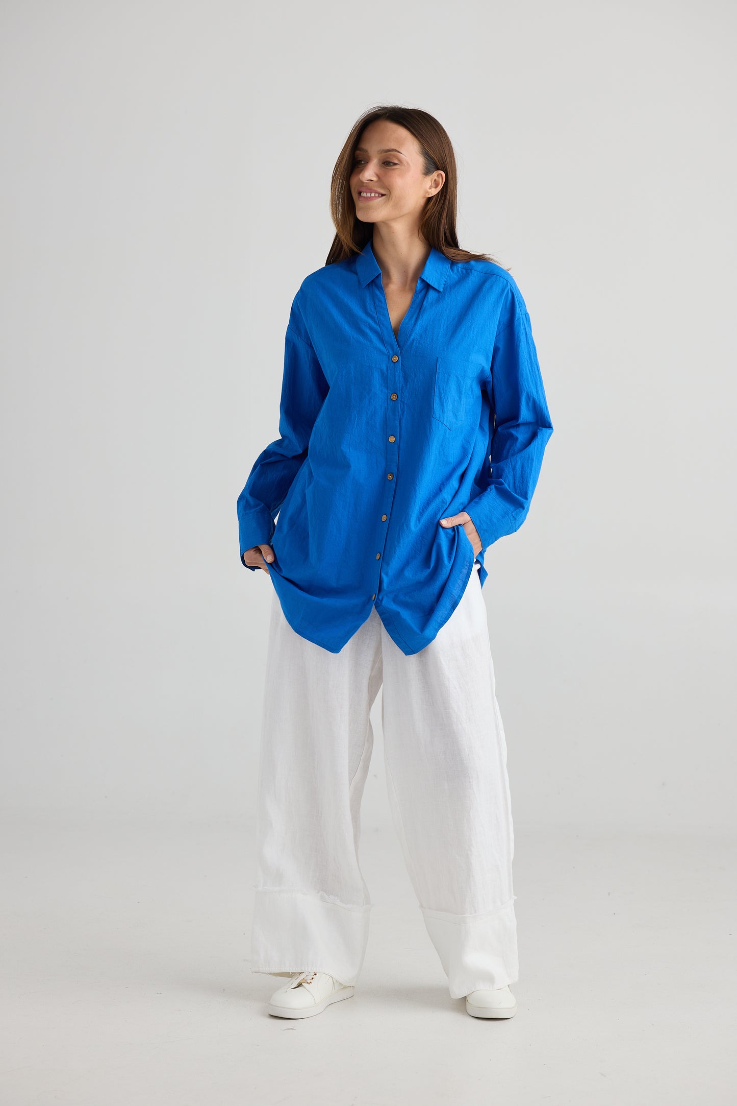 Coast Overshirt - Cornflower