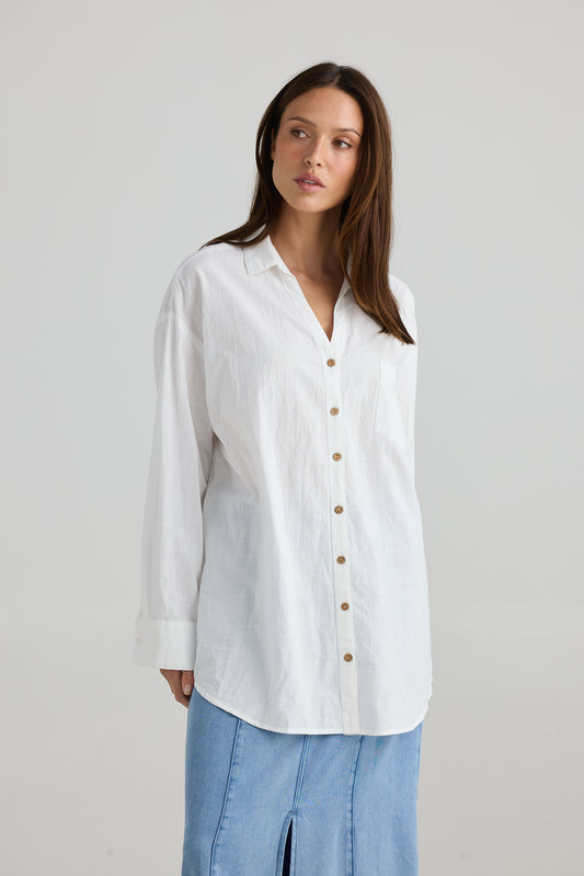 Coast Overshirt - White