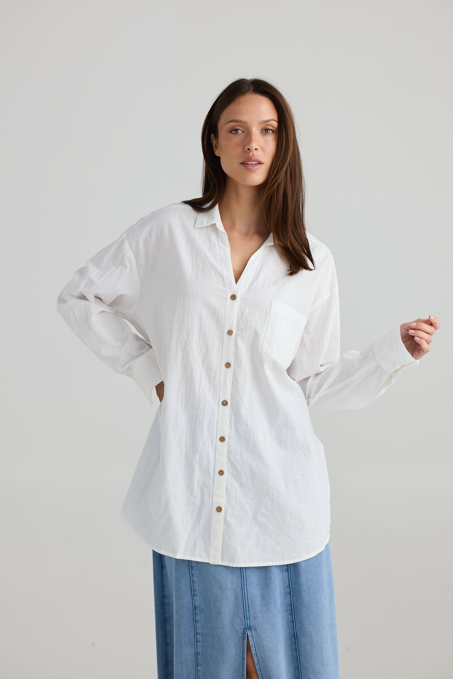 Coast Overshirt - White