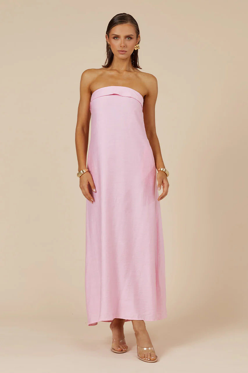 Saphira Maxi Dress - Bubblegum