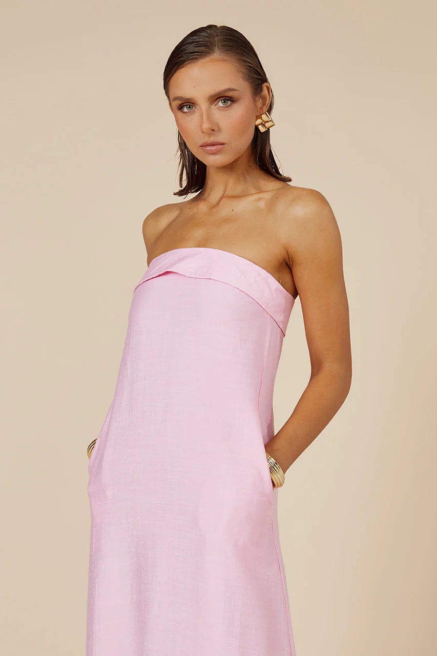 Saphira Maxi Dress - Bubblegum