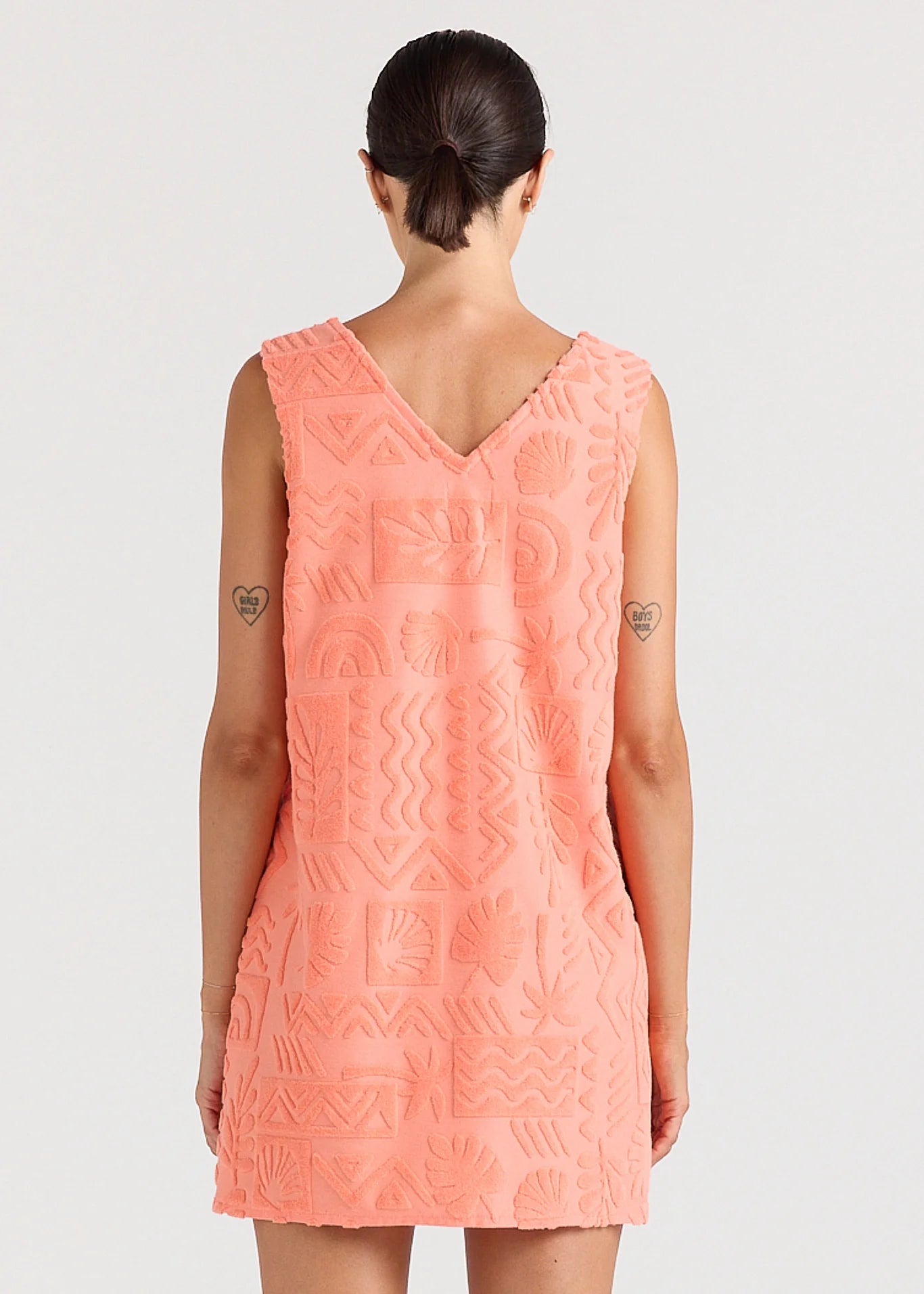 Mai Tai V Tunic Dress - Watermelon