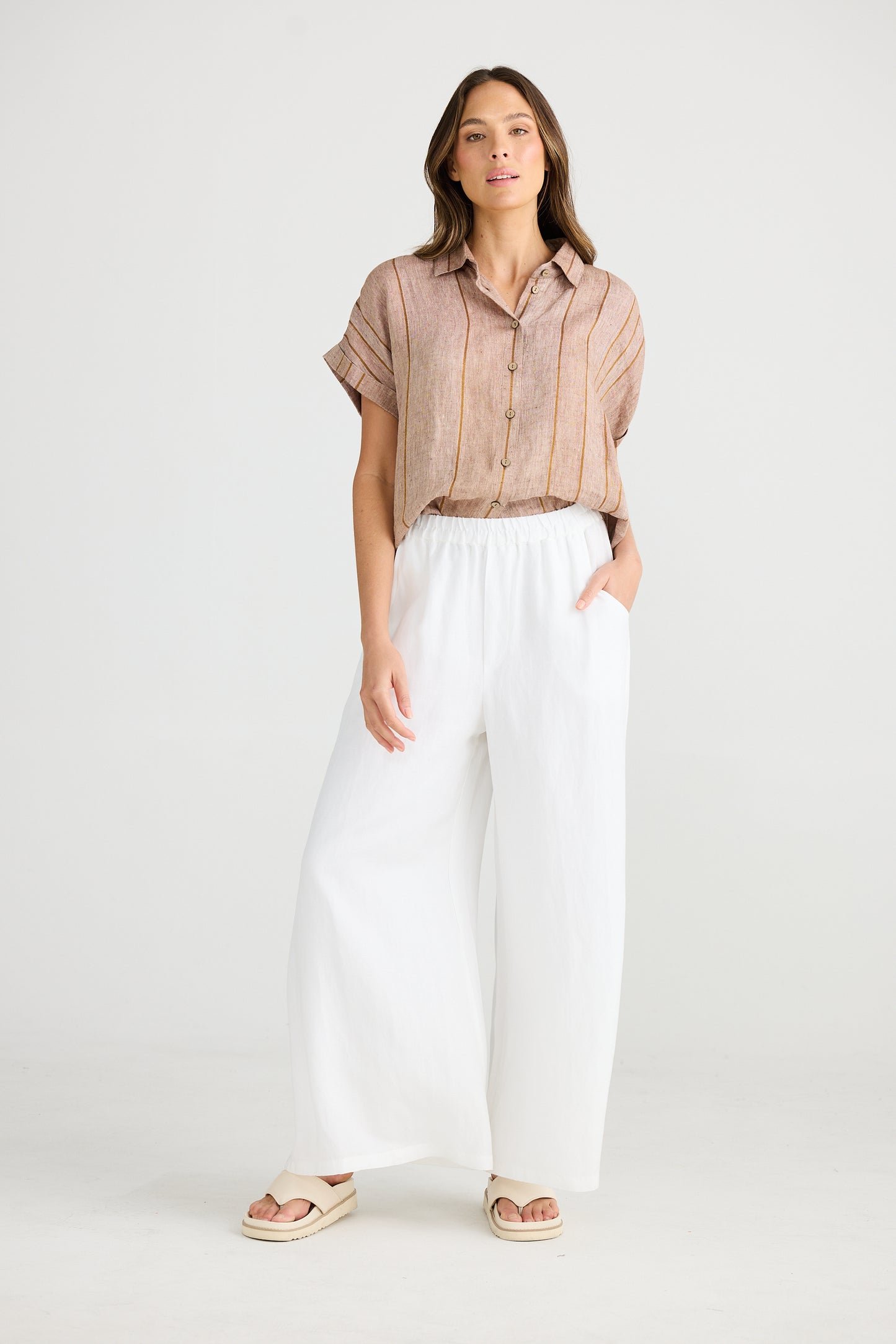 Positano Pant - White