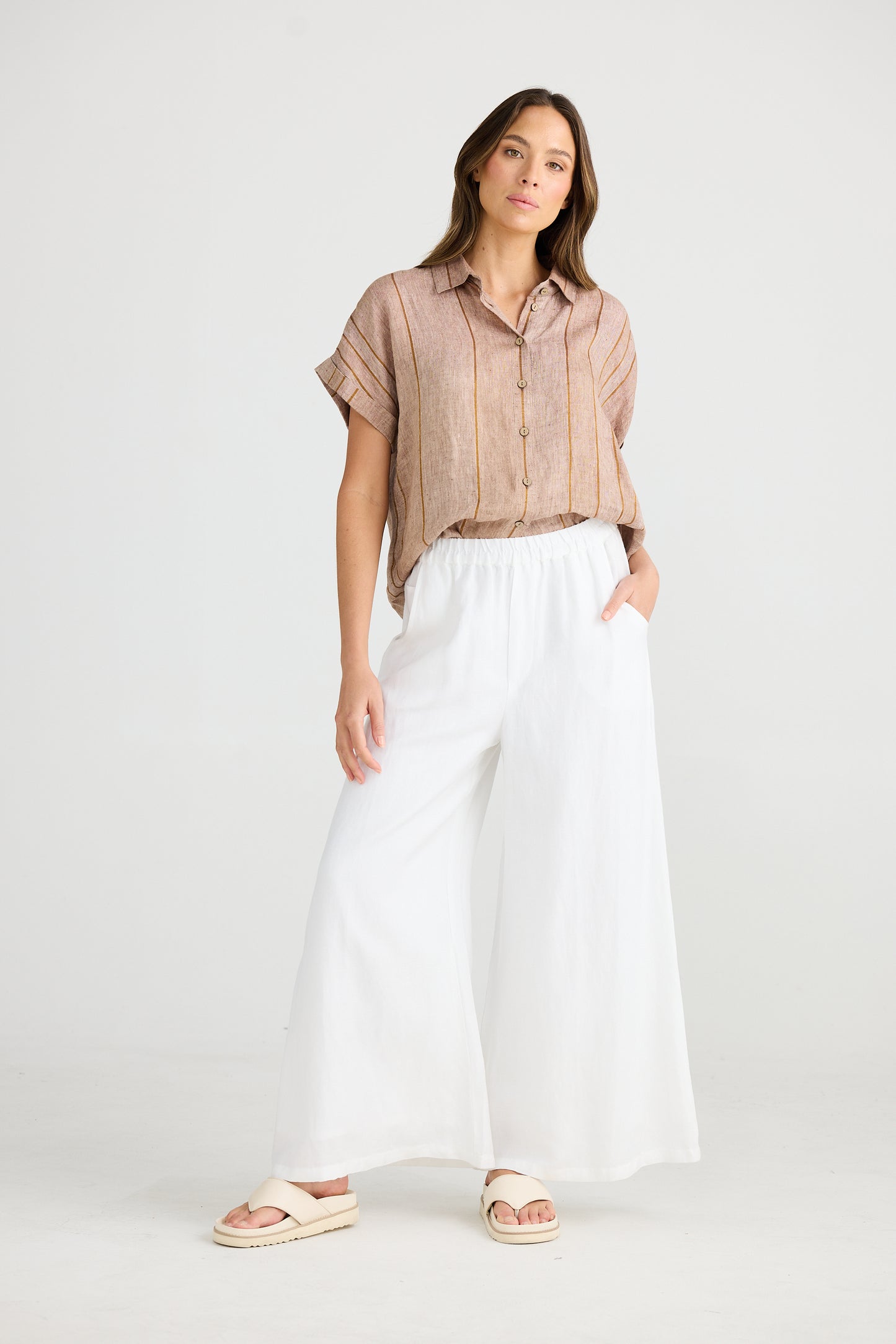 Positano Pant - White