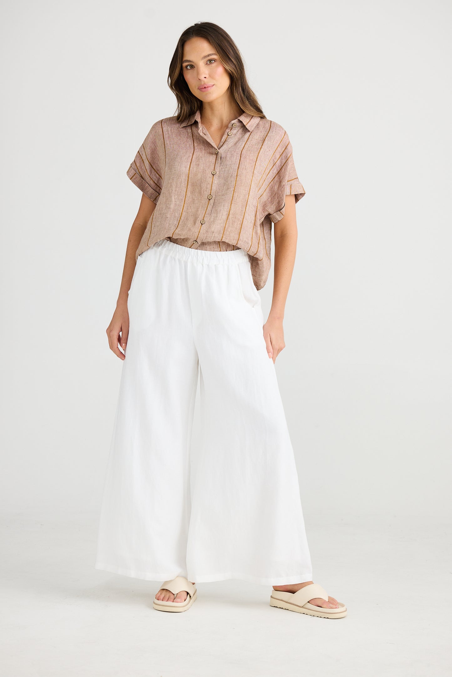 Positano Pant - White