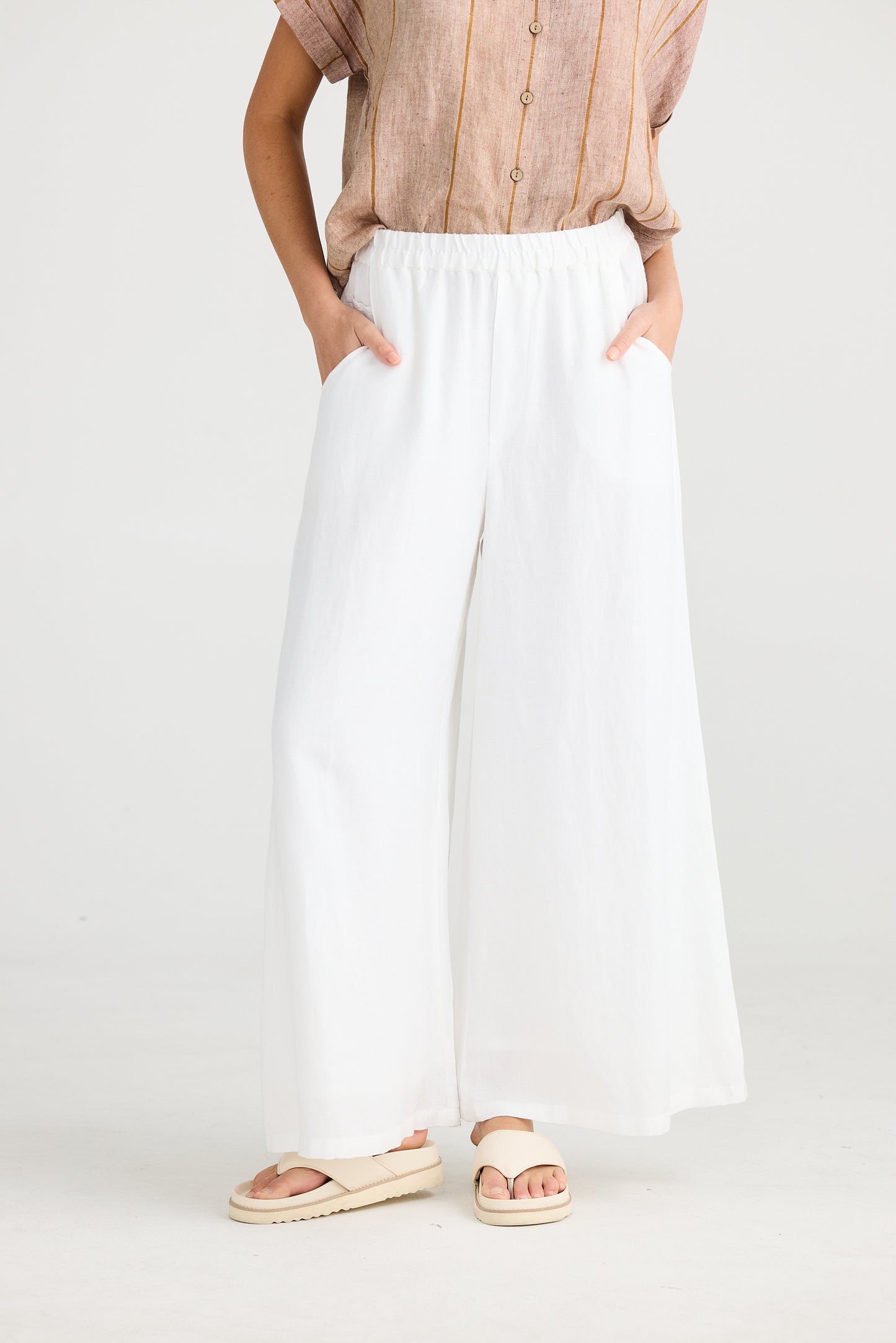 Positano Pant - White