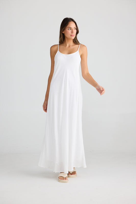 Claro Maxi Dress - White