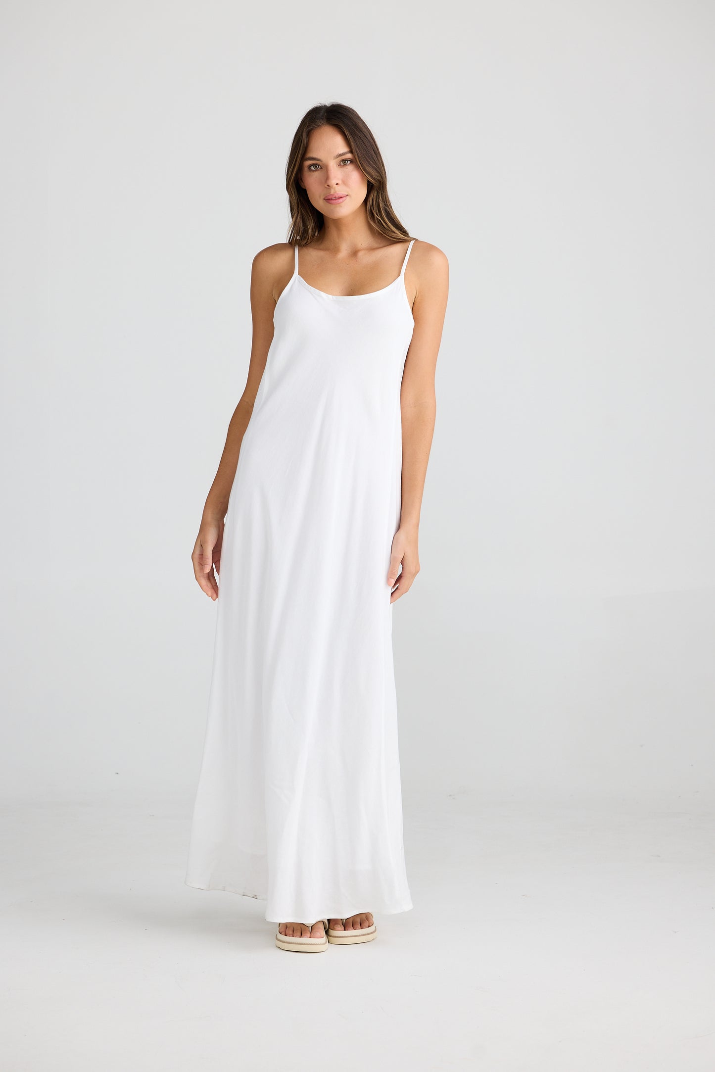 Claro Maxi Dress - White