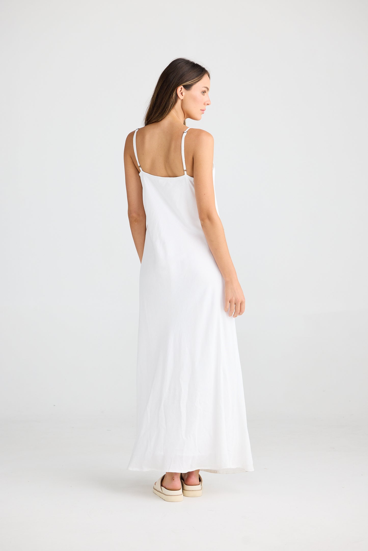 Claro Maxi Dress - White