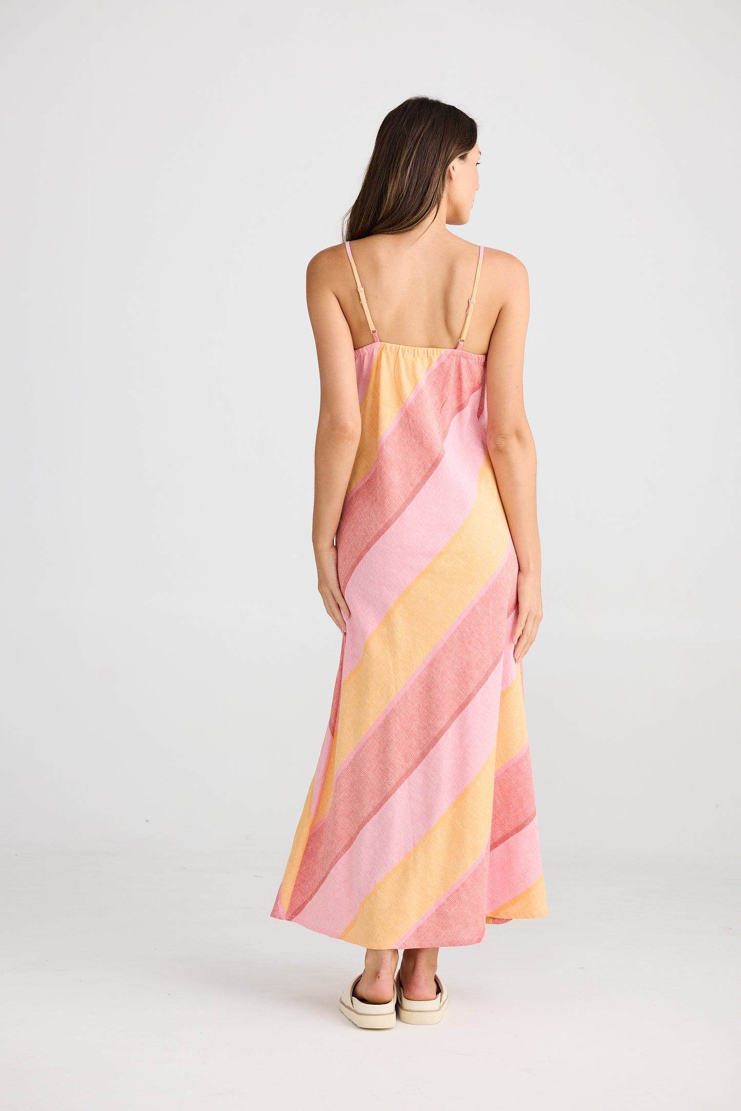 Claro Maxi Dress - Lisbon Stripe