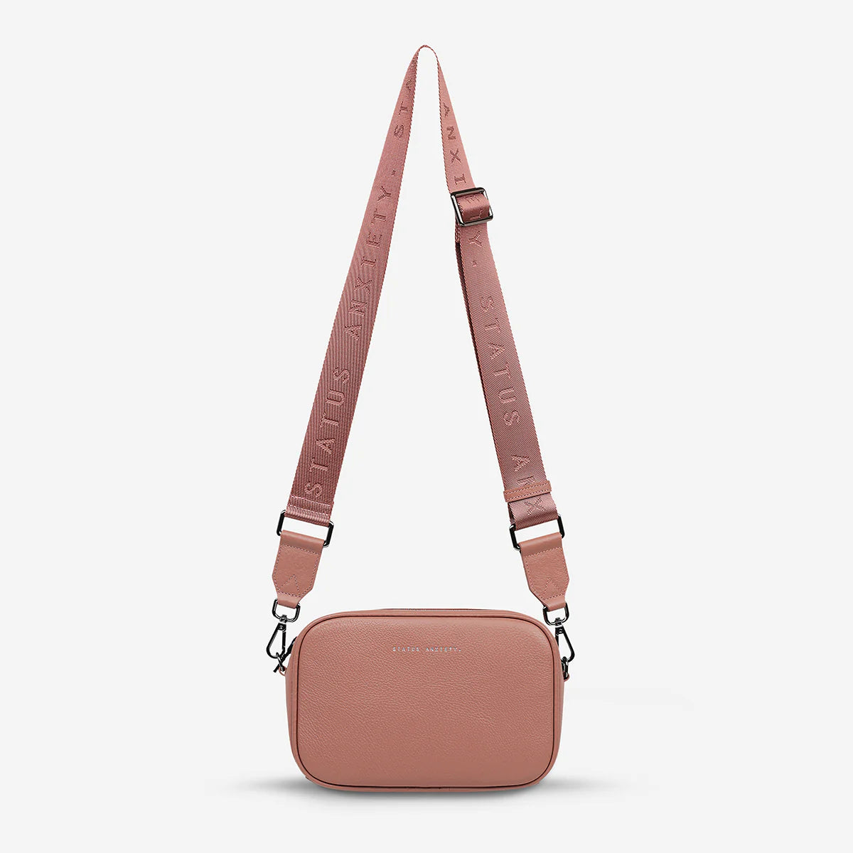 Plunder With Webbed Strap - Dusty Rose