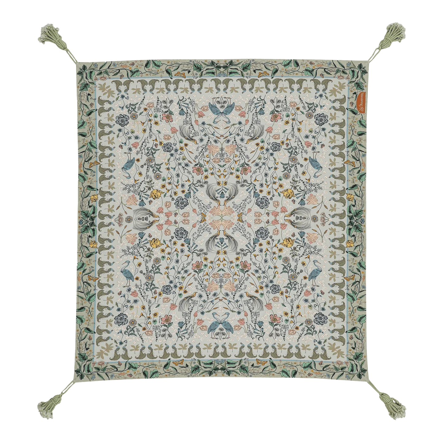 Wonderland Picnic Rug - Sage