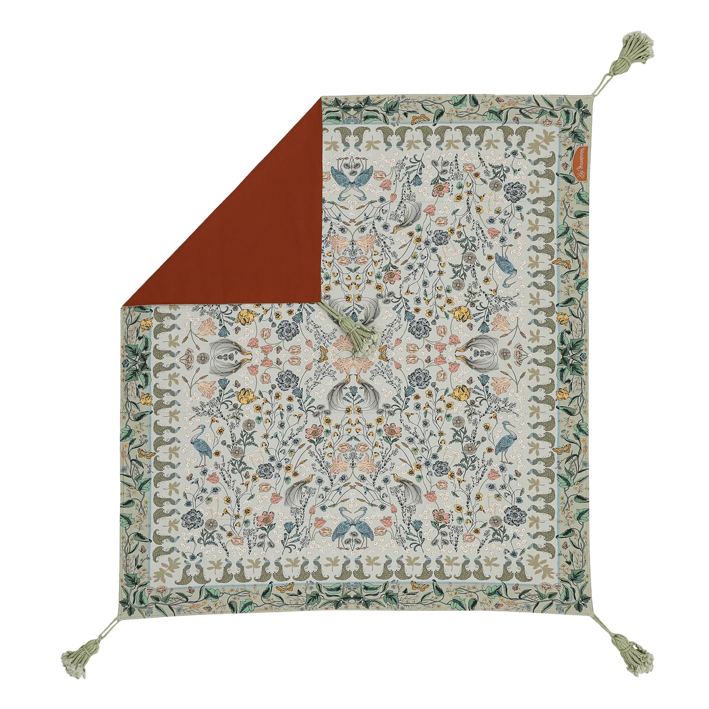 Wonderland Picnic Rug - Sage